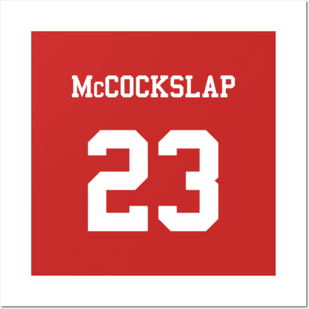 McCockslap Wall Art by Aussie NFL Fantasy Show